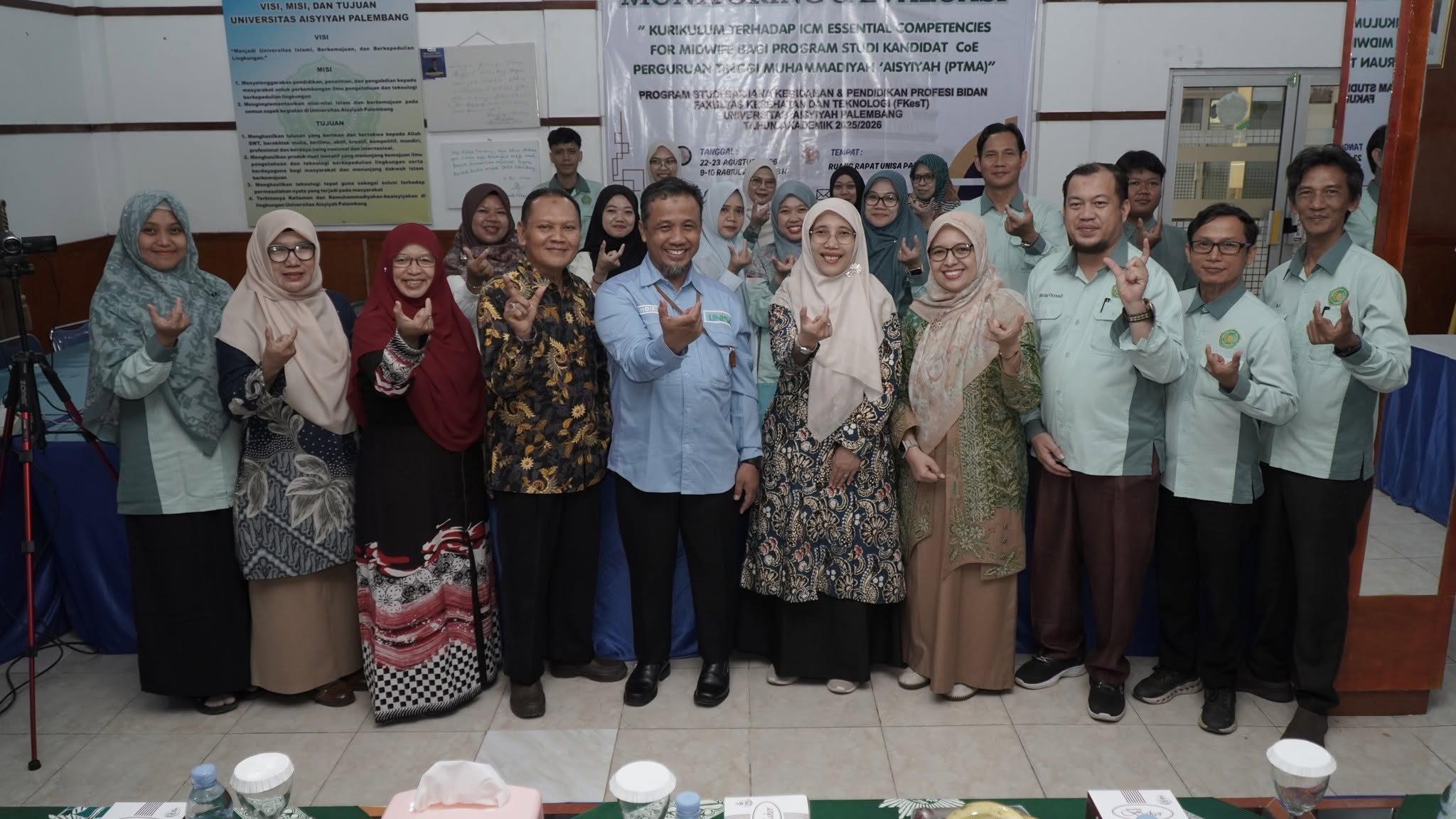 UNISA Palembang Gelar Monitoring dan Evaluasi Kurikulum Menuju Center of Excellence PTMA
